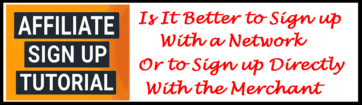 How to Sign Up for Affiliate Account